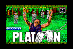 Platoon - C64 Screen