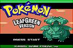 Pokemon Leaf Green - GBA Screen