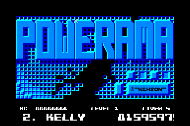 Powerama - C64 Screen