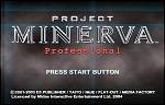 Project Minerva: Professional - PS2 Screen