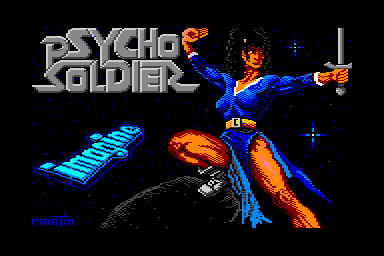 Psycho Soldier - C64 Screen