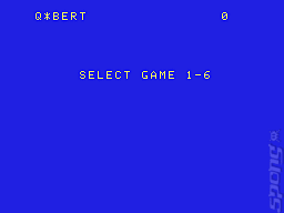 Q*bert - Colecovision Screen