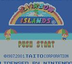 Rainbow Islands - Game Boy Color Screen