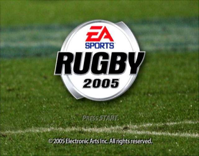 Rugby 2005 - PC Screen