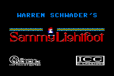 Sammy Lightfoot - C64 Screen