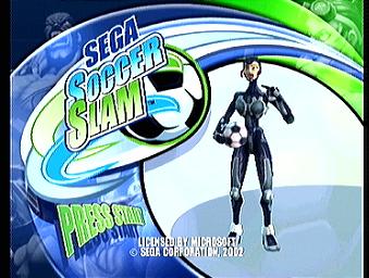 Sega Soccer Slam - Xbox Screen