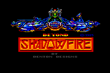 Shadowfire - C64 Screen