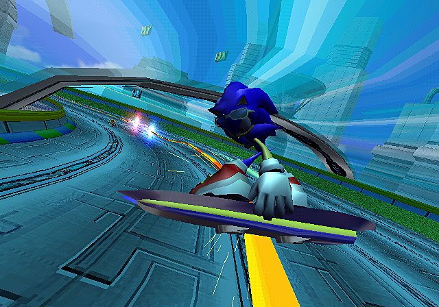 Sonic Riders - Xbox Screen