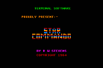 Star Commando - C64 Screen