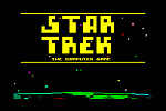 Star Trek - C64 Screen