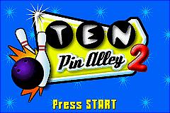Ten Pin Alley 2 - GBA Screen