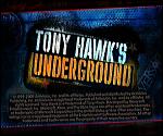 Tony Hawk's Underground - Xbox Screen