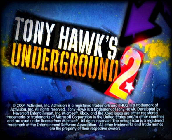 Tony Hawk's Underground 2 Remix - Xbox Screen