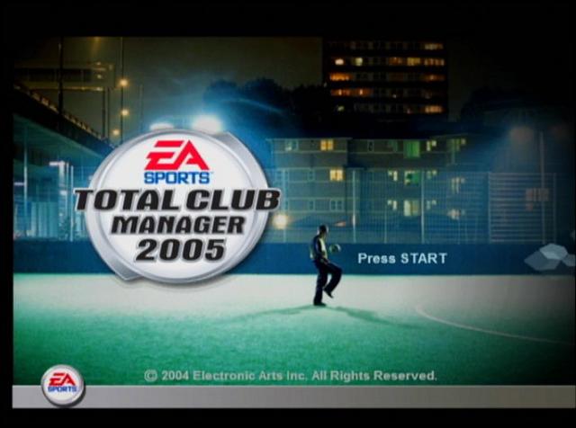 Total Club Manager 2005 - PC Screen