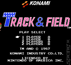 Track and Field - NES Screen