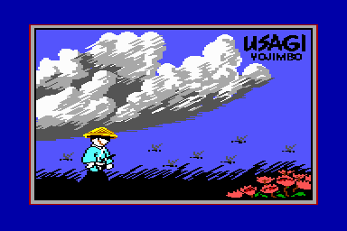 Samurai Warrior: The Battles of Usagi Yojimbo  - C64 Screen