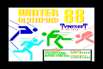 Winter Olympiad 88 - C64 Screen